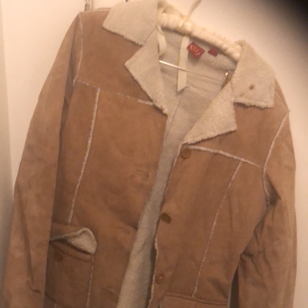 Brown tilt jacket